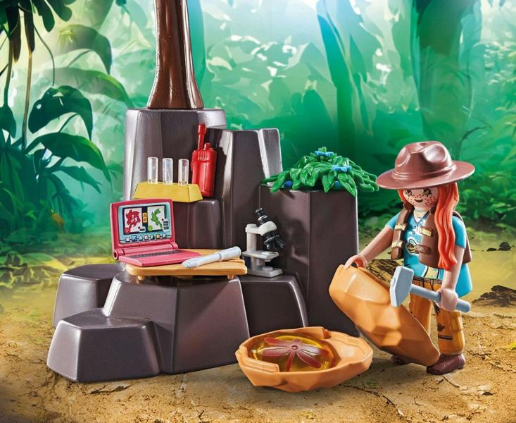 Playmobil Dinos Brachiosaurus with Hovercraft Playset