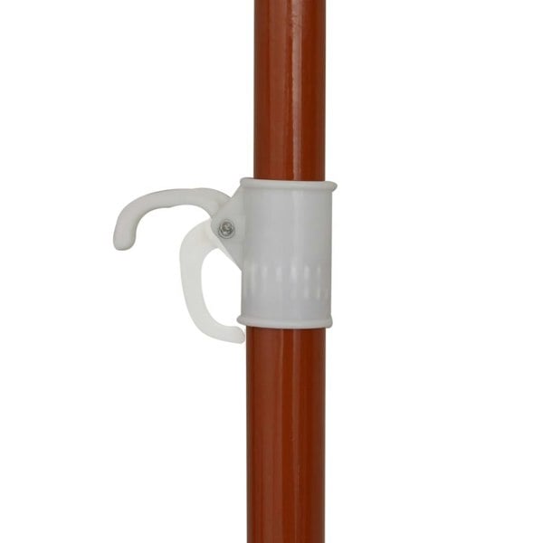 Berkfield Parasol with Steel Pole 240 cm Sand