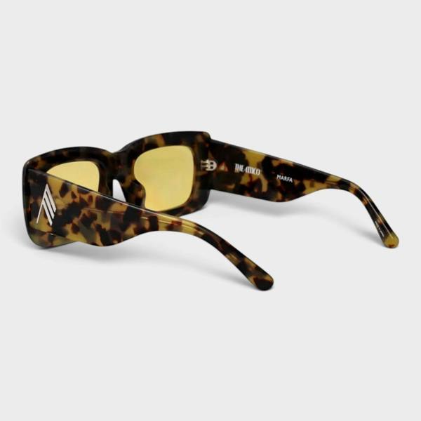 The Attico Linda Farrow Marfa Rectangle Frame Sunglasses