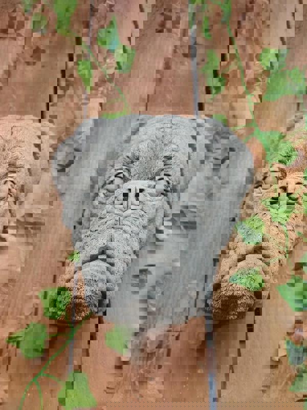 Boxer Dog Head Stone Wall Plaque