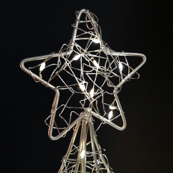 Samuel Alexander 90cm Light Up Tree Christmas Decoration with 300 Warm White LEDs
