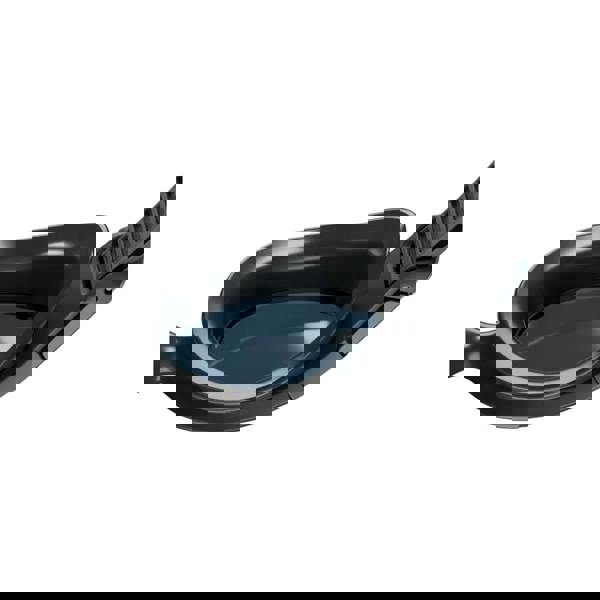 Speedo Hydrosity 2.0 black tinted swim goggle with soft seals, easy strap adjustment