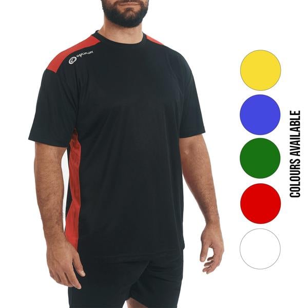 Tempo Sport-Tech Performance T-Shirt – Quick-Dry Breathable Training Tee - Optimum