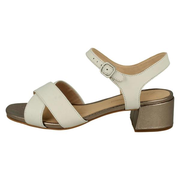 Clarks Ladies Clarks Strappy Heeled Sandals Sheer35 Strap