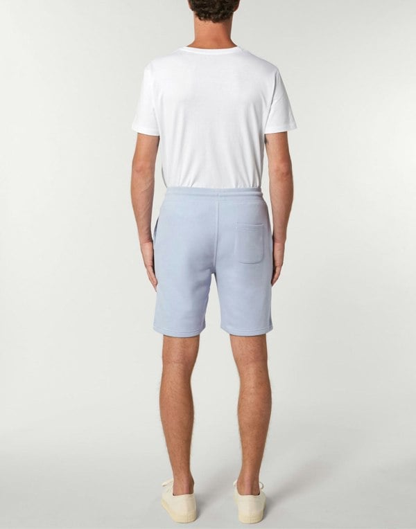 Men's Organic Cotton Relax Shorts – Serene Blue - British Boxers