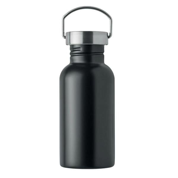 MidOcean Florence Sing Single Wall 500ml Water Bottle - Black - 