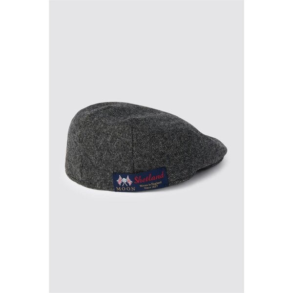 Alexandre Silver Alexandre x Abraham Moon's Charcoal Wool Pony Cap