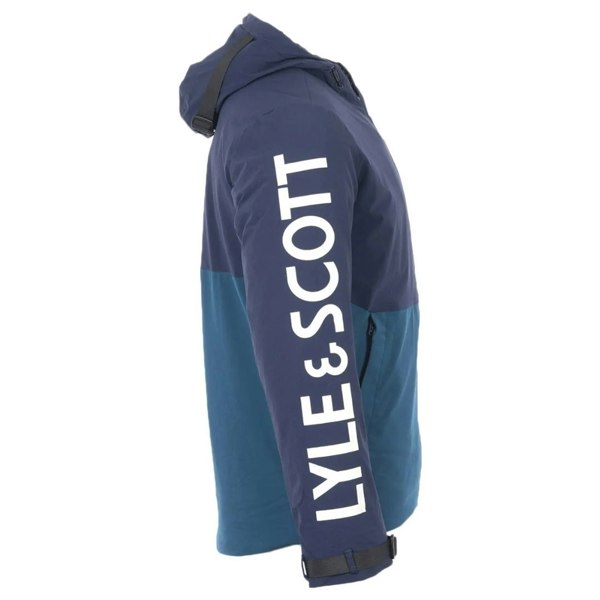 Lyle & Scott Lyle Scott Logo Insulated Jacket - Navy