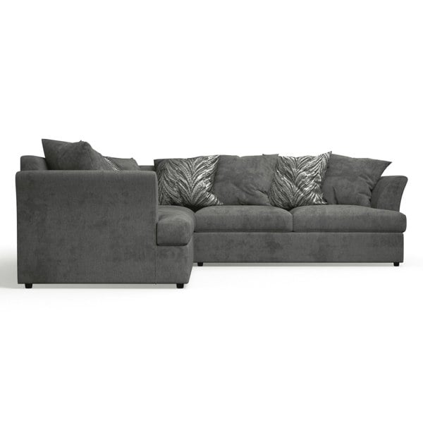 Mellors Chenille 5 Seater Corner Sofa - 3