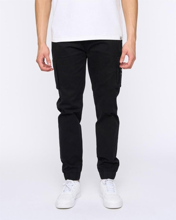 Duck and Cover Chemmer Woven Jog Pants - Black