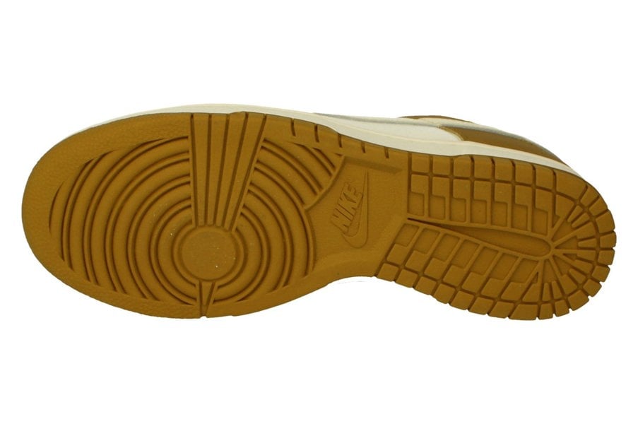Nike Dunk Low Retro Mens Trainers Fz4042  716 - Bronzine Coconut Milk 716 - Photo 4