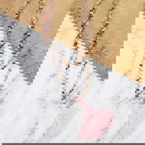 Myga Healing Bead Mala Necklace