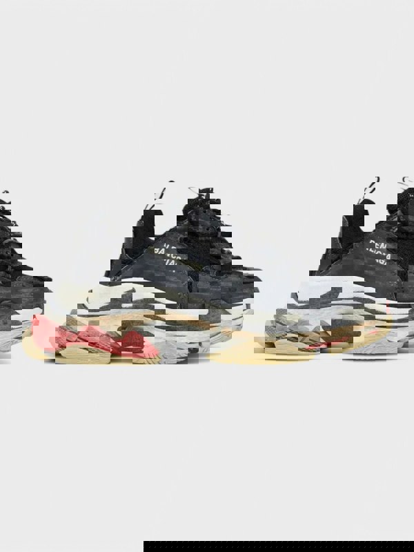 Balenciaga Wmns Triple S Sneaker 'DIY - Black Red' - Supplied FashionBalenciaga