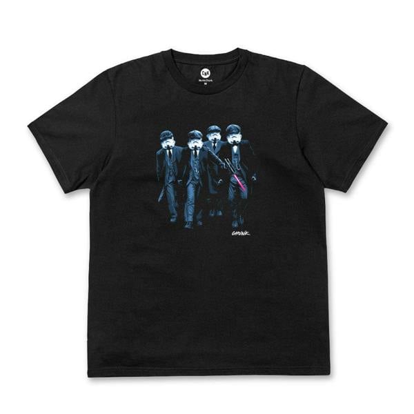 Peeky Troopers Black T-Shirt