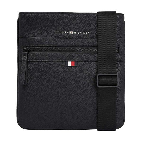 Tommy Hilfiger Mens Essential Everyday Crossbody Bag - Black - 