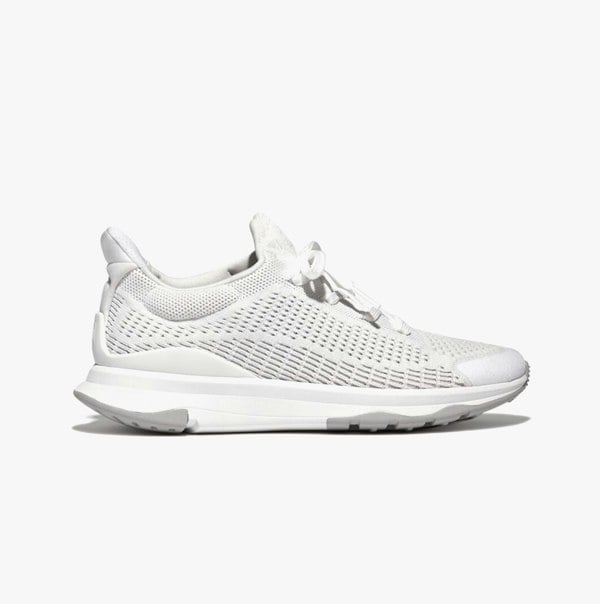 FitFlop VITAMIN FFX KNIT Womens Trainers Urban White Mix