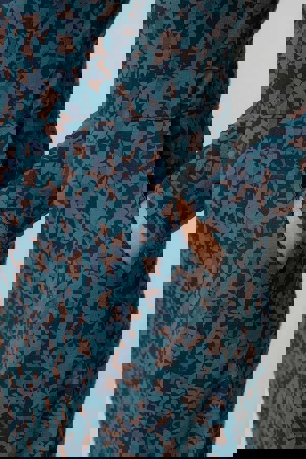 Lily & Me Halmore Long Sleeve Jersey Dress Navy