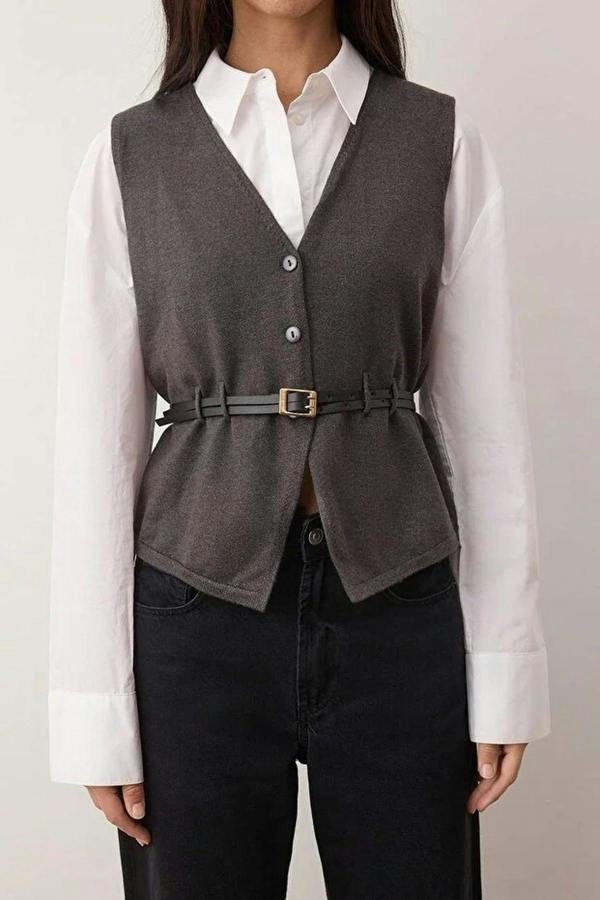 WOVCOR Premium Yarn Knit Vest