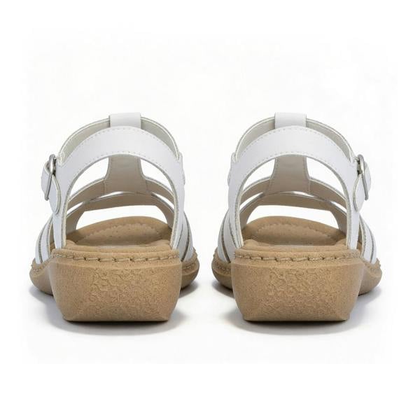 Rieker 61853 Ankle Strap Sandals   in  White