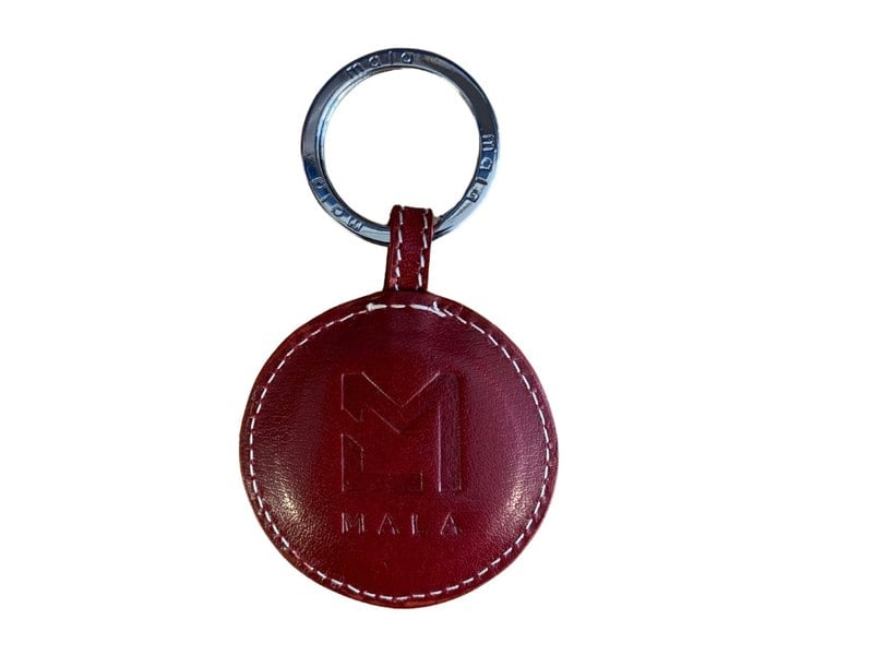 Mala Leather Edgbaston Cricket Ball Keyring – Hand Stitched – Gift Boxed