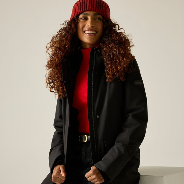 Regatta Womens/Ladies Ramona Waterproof Jacket - Black