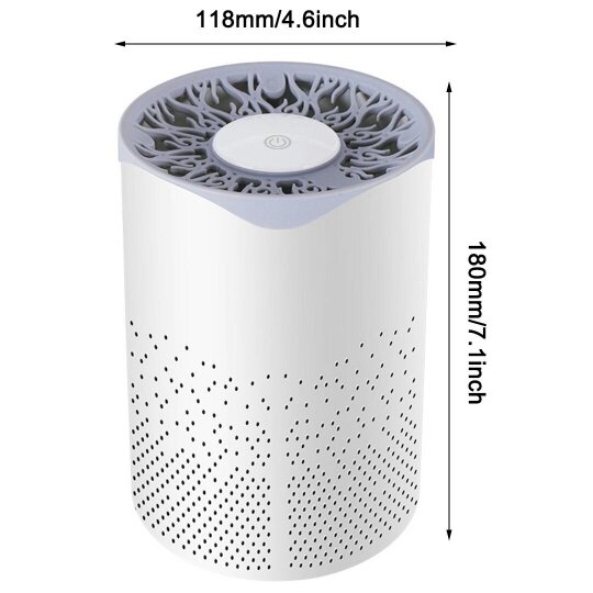 Havendro Air Purifier For Large Room Medical Grade HEPA Air Purifier Smoke Odor Pet Home