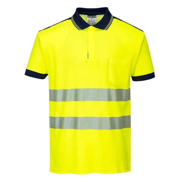 PW3 Hi-Vis Cotton Comfort Polo Shirt S/S - Hi-Vis Trousers