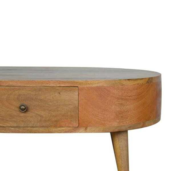 Artisan Furniture Solid Wood London Coffee Table, 2 Drawers, Beige