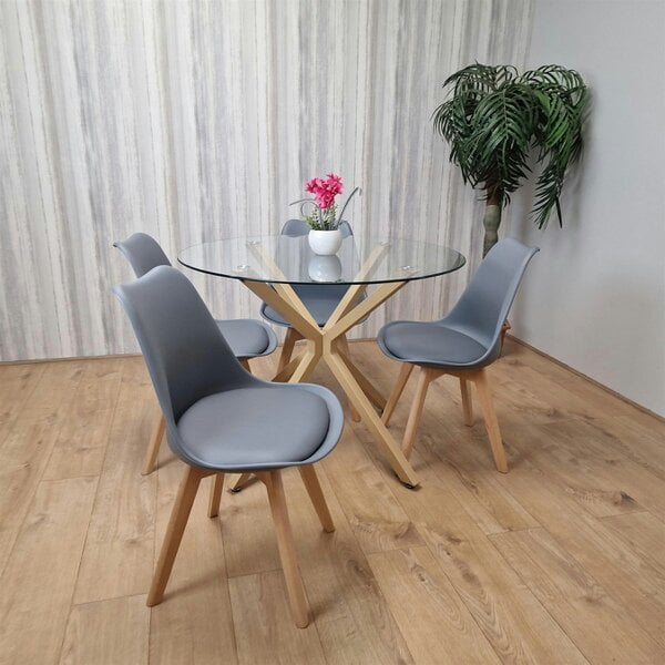 Kosy Koala Dining Table Set with 4 Chairs Dining Room, and Kitchen table set of 4