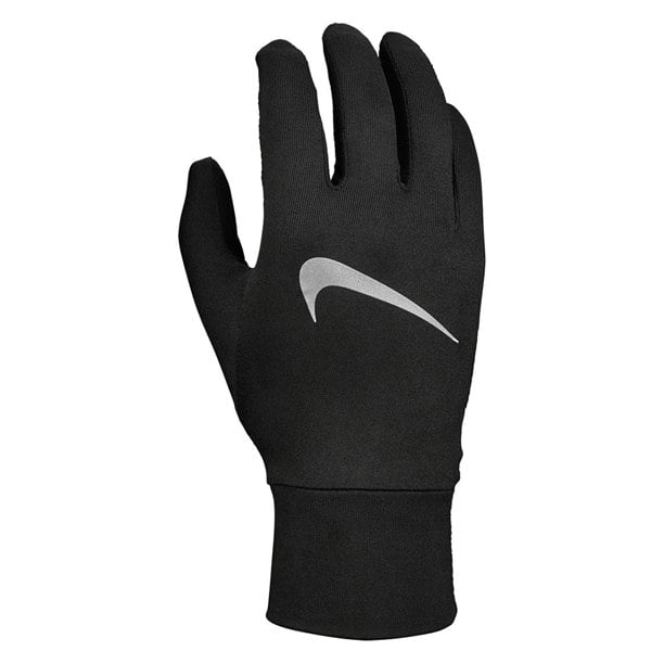 Nike Mens Accelerate Running Gloves - Black/Silver