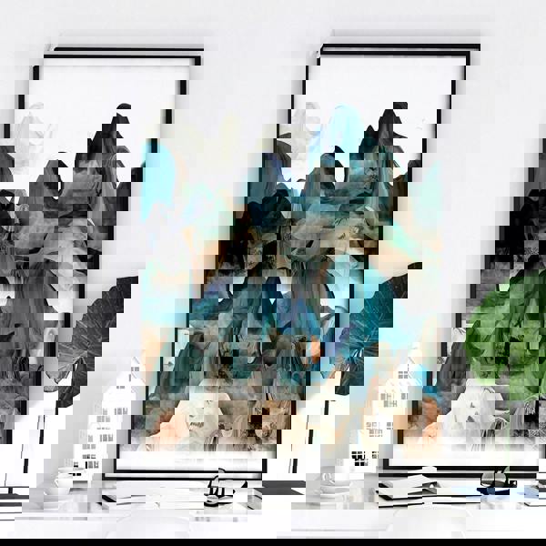 Japan art prints | set of 3 wall art prints for living room