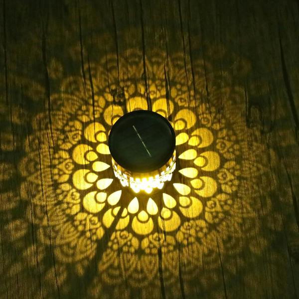 Leaper Solar-Powered Wrought-Iron Garden Decorative Lights