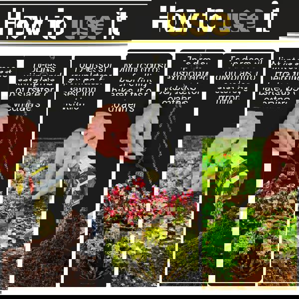 Bronte Heritage Multipurpose Granules 120g – 9-month slow-release fertiliser with NPK & magnesium. Ideal for pots, baskets & garden beds