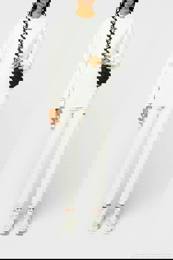 Hugo Nelfinia Stack Logo Joggers Off White