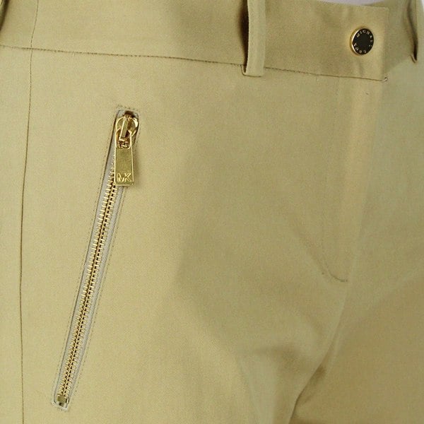 Michael Kors tailored-fit trousers with a wide flared leg
