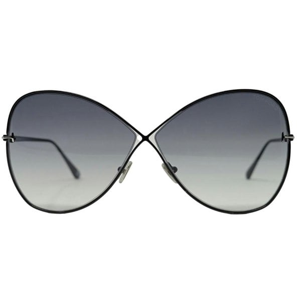 Tom Ford Nickie Black Thin Framed Sunglasses