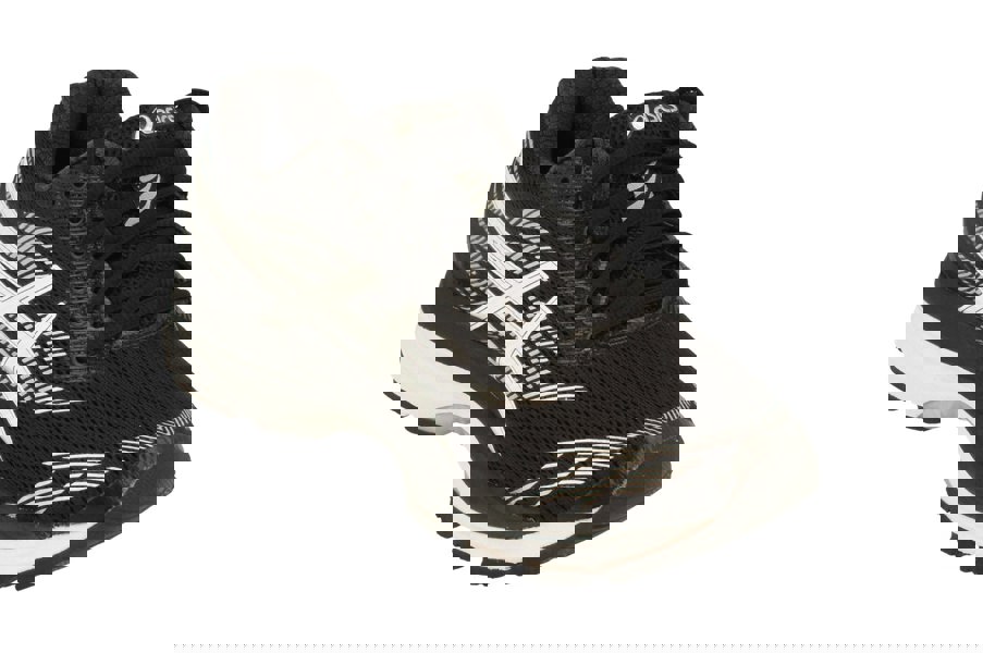 Asics Gel-Ziruss Womens T7J6N  9001 - Black White Silver 9001 - Photo 3