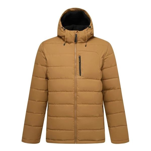 Regatta Mens Frankie Padded Jacket - Rich Tan/Black