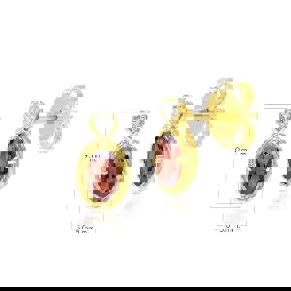 classic-oval-garnet-diamond-heart-stud-earrings-in-9ct-yellow-gold-135e1911049 Dimensions