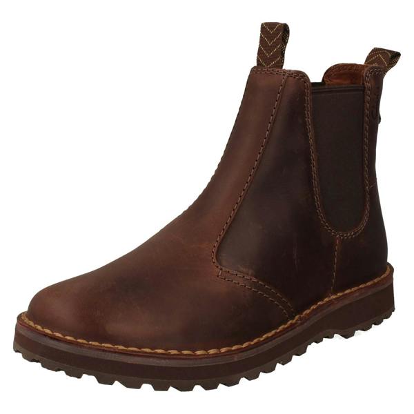 Clarks Mens Clarks Lightweight Chelsea Ankle Boots Solsbury Easy