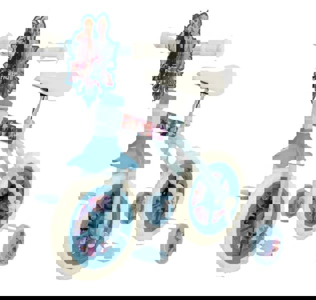 MV Frozen 2 Kids 2-In-1 10" Training Bike - Balance/Pedal w/ Stabilisers