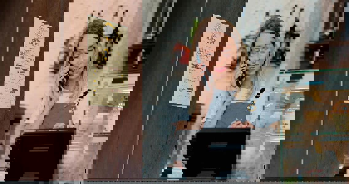 Durable Self-Adhesive Recycled PET Poster Holder Signage | 5 Pack | A4