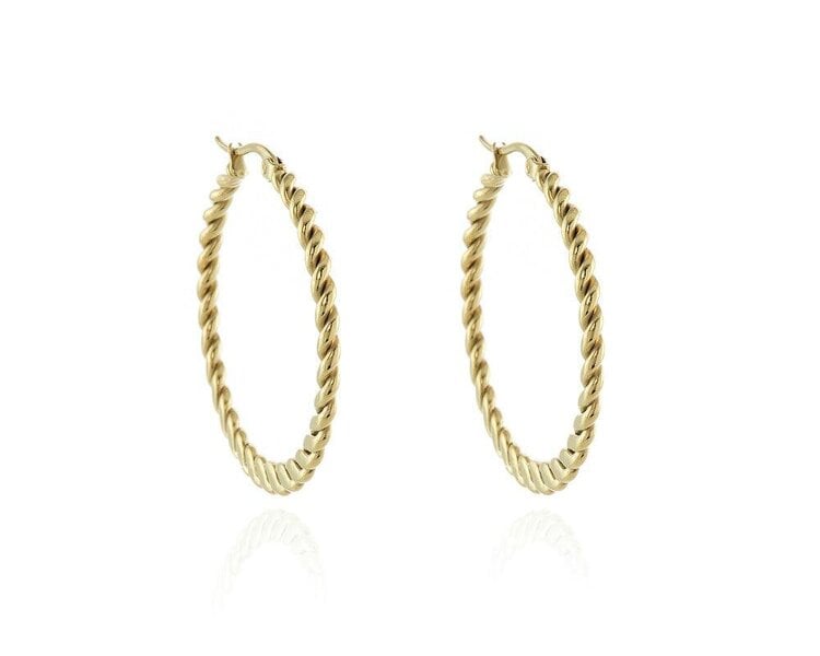Cachet London Abital Gold Hoop Earrings