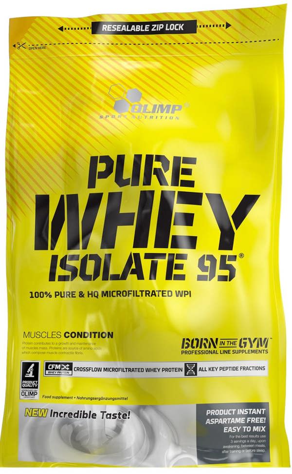 Olimp Nutrition Pure Whey Isolate 95, Peanut Butter - 600g