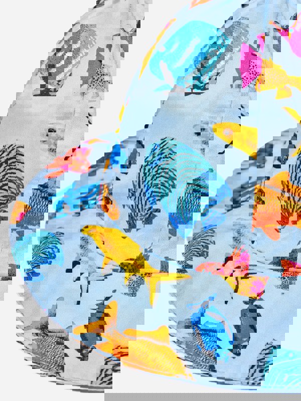 Rachel Riley Baby Girls Tropical Fish Sun Hat in Multicolour