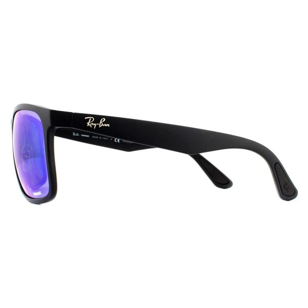 Ray-Ban Sunglasses RB4264 601SA1 Matte Black Blue Flash Polarized Chromance