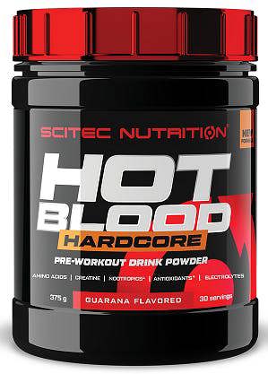 SciTec Hot Blood Hardcore, Guarana - 375g