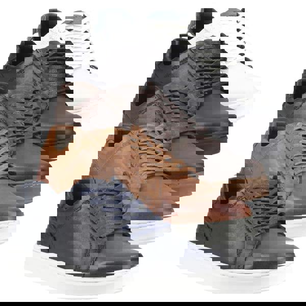 Hush Puppies Madden Mens Casual Lace Up Smart Leather Trainers