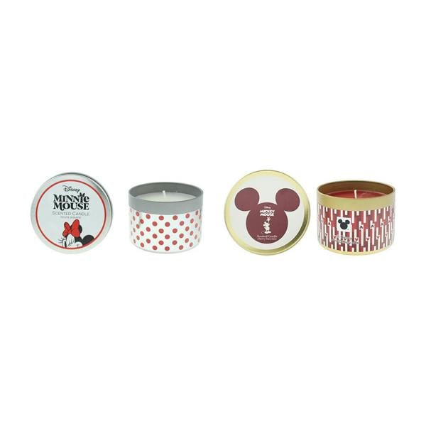 Disney Mickey and Minnie Mouse Scented Candle Gift Set 
