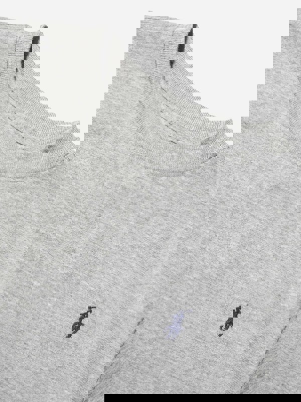 Ralph Lauren Kids Boys Logo T-Shirt in Grey